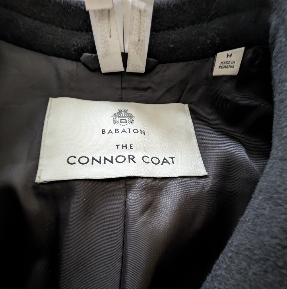 Aritzia Wilfred Connor Wool Coat In Black - Picture 8 of 8